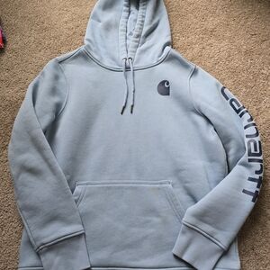 Carhartt Women's Blue Hoodie